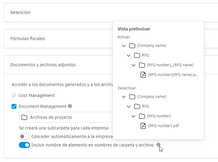 Acortar nombre de documento