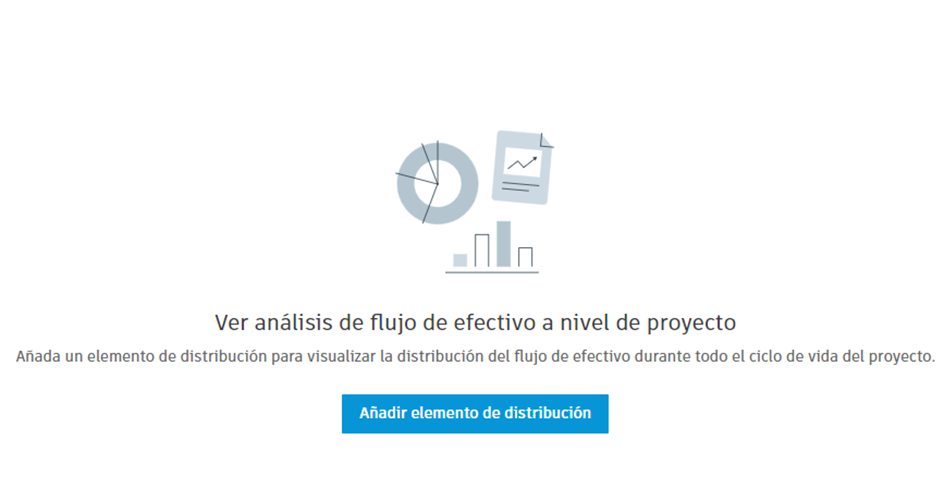Botón Añadir elemento de distribución