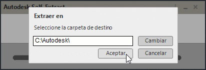 Extracción del instalador