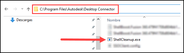 Ruta de ShellCleanup