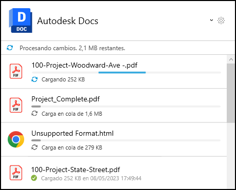 Actividades de la pantalla de inicio