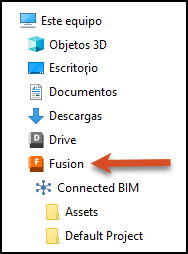 Ubicación de conector de Fusion