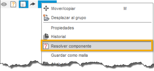 navegador: resolver referencias externas sin resolver
