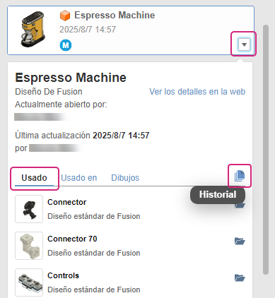 ficha usa del panel de datos