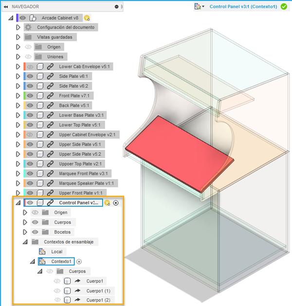 ejemplo de objetos de referencia
