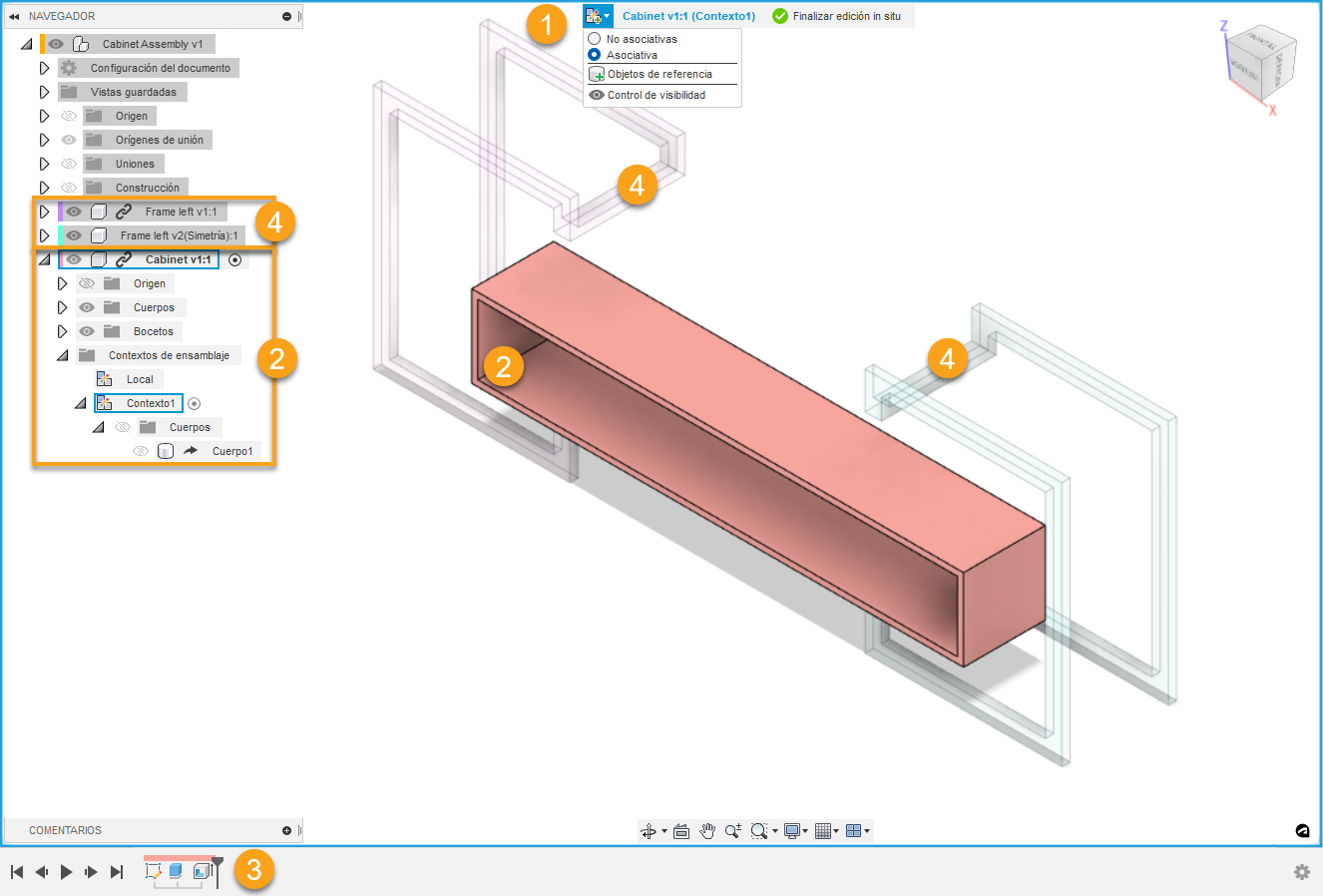 descripción general de edición in situ