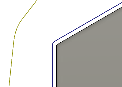 separación del borde rápido de 0,200 in