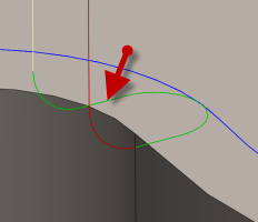 diagrama de distancia de salida
