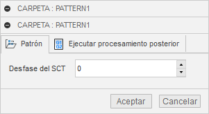 ficha patrón del cuadro de diálogo carpeta