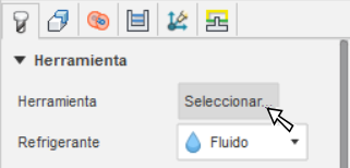 Seleccionar una herramienta