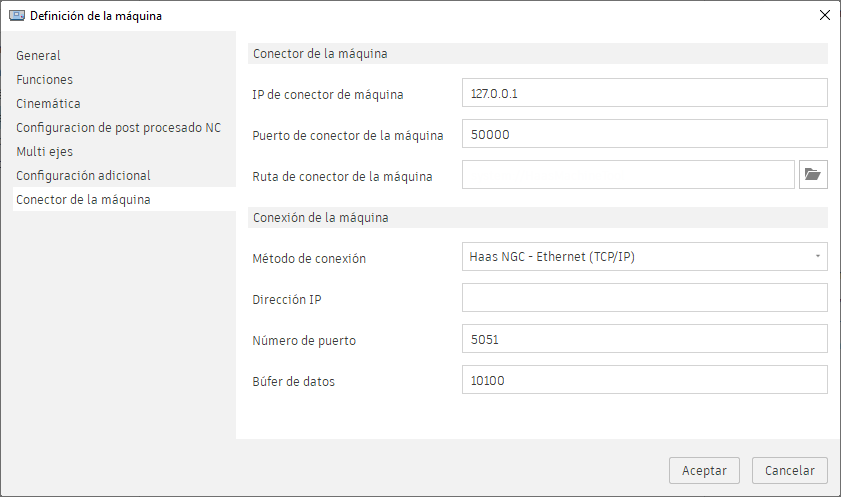 definición de la máquina