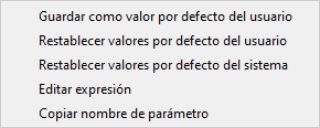 parámetro por defecto