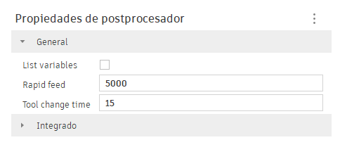 opciones de procesamiento posterior en Excel