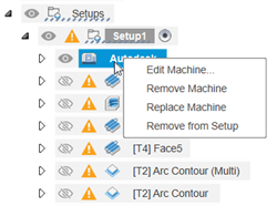 menú de botón derecho