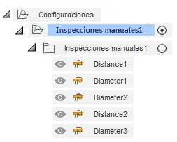 inspección manual en el navegador