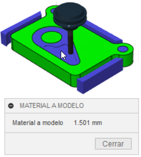 material a modelo