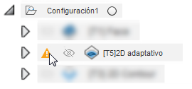 navegador: advertencia de ruta de herramienta