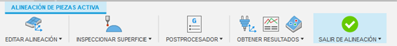 entorno contextual alineación de piezas activa