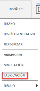 Seleccionar fabricación