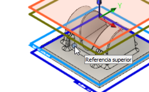 acabado horizontal