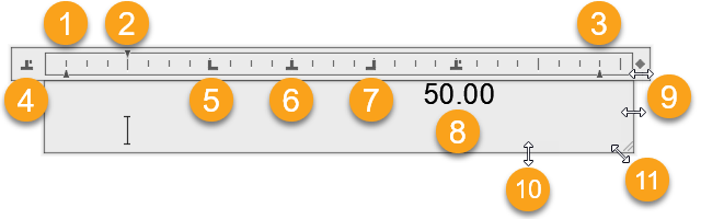 diagrama de cuadro de texto de líneas múltiples