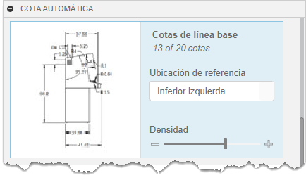 editar cotas automáticas