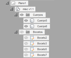 ejemplo de visibilidad de boceto