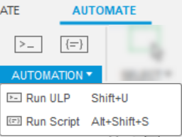 Panel de automatización