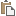 icono de pegar