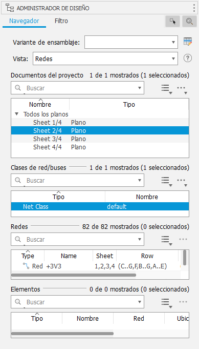 Administrador de diseños