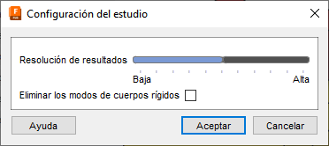 cuadro de diálogo de configuración: resolución