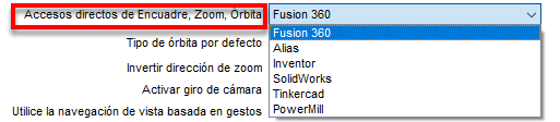configuraciones del ratón