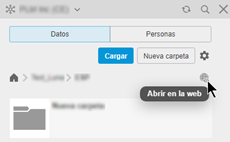 Abrirel cliente web de Fusion