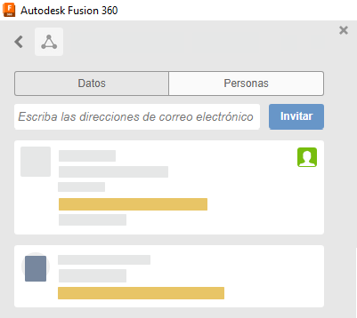 lista de invitaciones