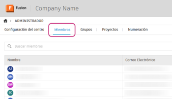 ficha miembros
