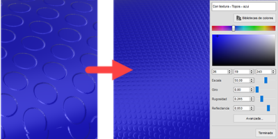 Cambiar mapa de textura