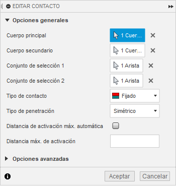 navegador: editar contactos