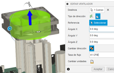 voltear dirección