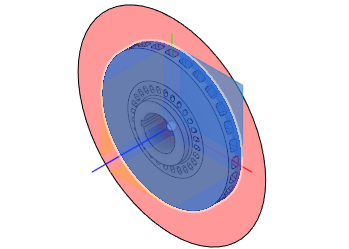 dividir el plano xy del modelo