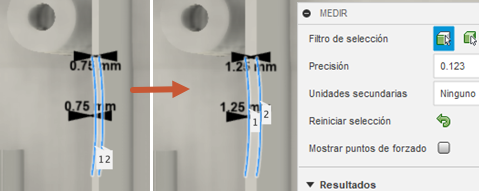 nervios más gruesos