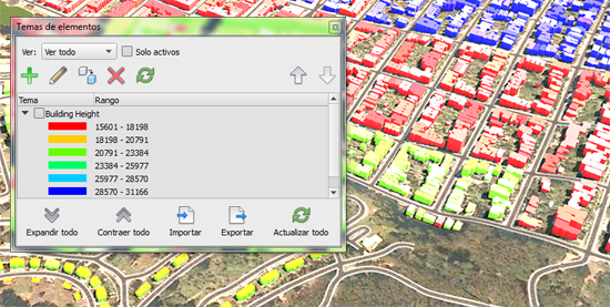 Para aplicar temas a elementos