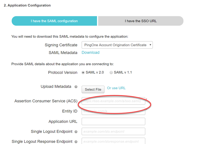 Configurar El SSO Con PingOne configurar-el-sso-con-pingone