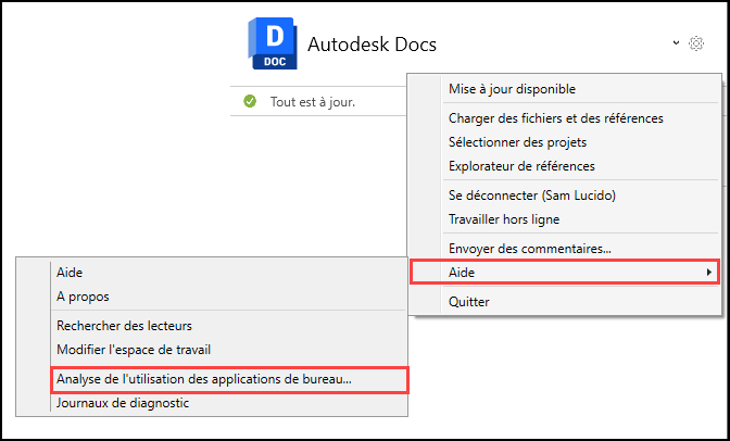 Analyse de l’écran d’accueil