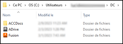 Cache local Desktop Connector