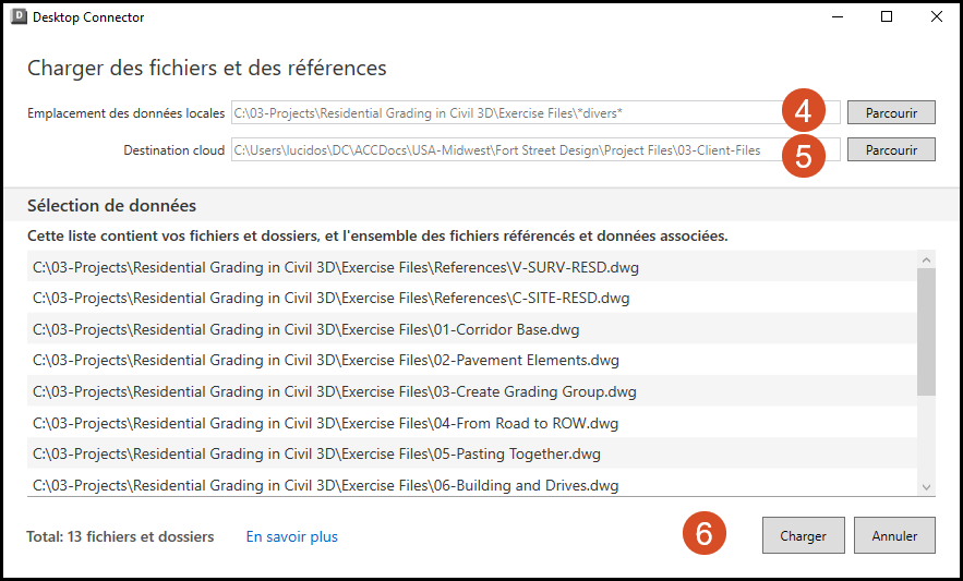 Icône de la barre d’état de Desktop Connector