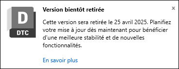 Notification pour un retrait dans le courant de l’année