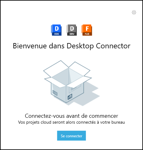 Connexion et déconnexion à Desktop Connector