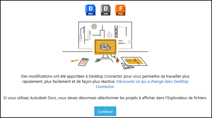 Mise à jour de l’écran d’accueil de DC