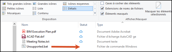 Sélectionner des projets