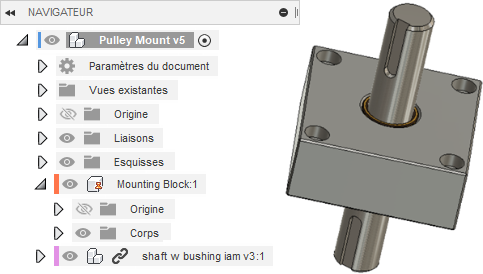 fichier AnyCAD inséré